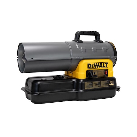 Dewalt DeWalt 75000 Btu/h 1750 sq ft Forced Air Kerosene Portable Heater F340761