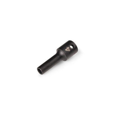 Tekton 1/4 Inch Drive x 4 mm Semi-Deep 12-Point Impact Socket SID04302