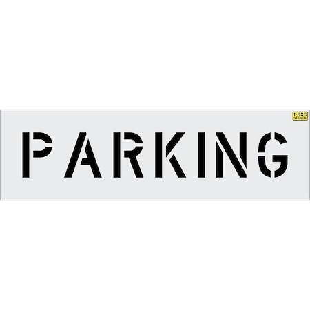 Rae IndividualStencil, Message, LDPE 4085-006