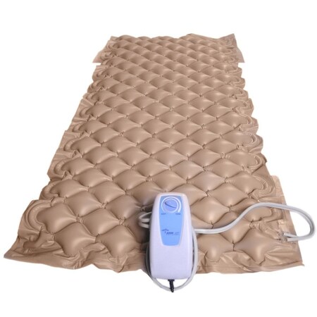 Medline AirOne Alternating-Pressure Pad with Tubing and Pump, Adjustable MSCAIRONEADJ