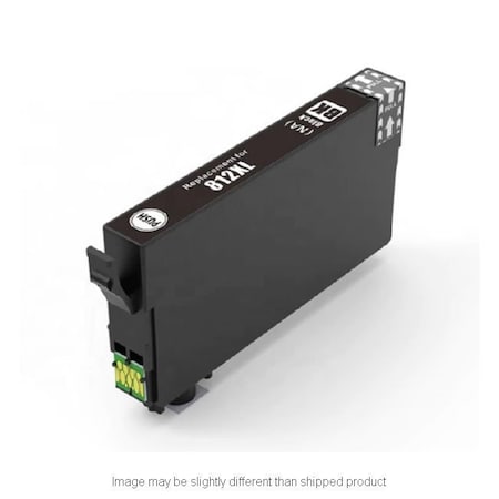 Epson Replacement, BLACK Compatible InkJet Ink, 1,100 page yield T812XL120-S