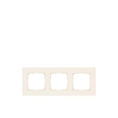 Siemens DELTA miro Frame 3-fold Dimensions 90x 90 mm electrical white 5TG1113-3