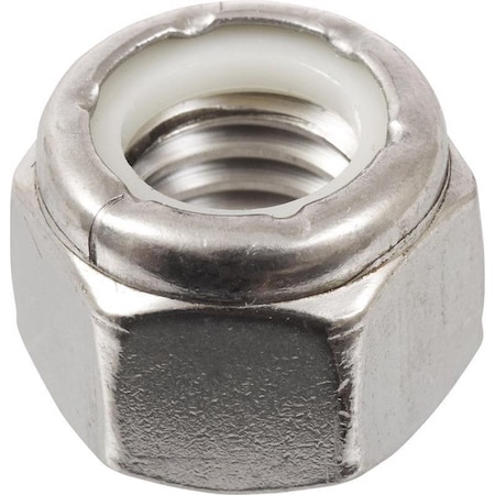 Hillman 1/2-13 in. Stainless Steel USS Nylon Lock Nut, 25PK 0829728