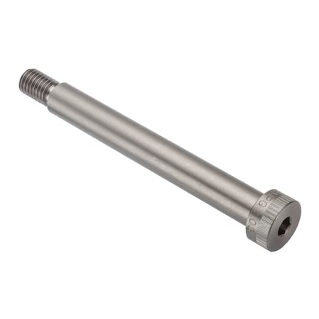 Ampg Shoulder Screw, 18-8 SS, M10x1.5mm, 90mm L, 5g6g Thr Sz, 16mm Thr Lg, 90mm Shoulder Lg STR601M12X90