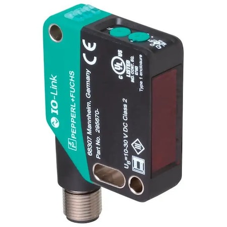 Pepperl + Fuchs Retroreflective sensor (glass) OBG8000-R200-2EP-IO-V1