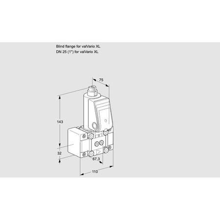 Honeywell Kromschroder VAS1W0/W25R/NQ KS88010930
