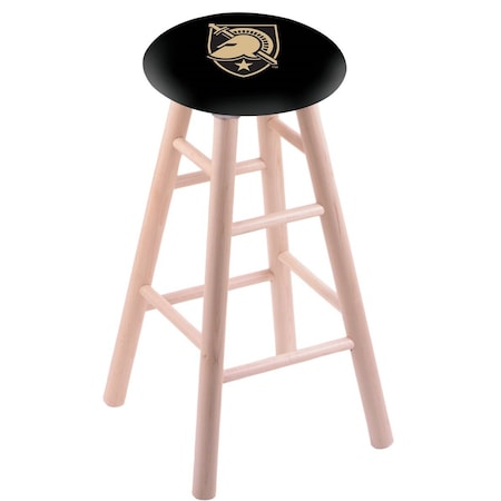 Holland Bar Stool Co Maple Bar Stool, Natural Finish, US Military Academy ARMY Seat RC30MSNat