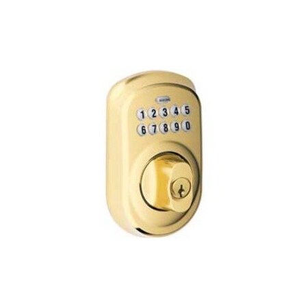 Schlage Lock BB Keypad Deadbolt BE365VPLY505