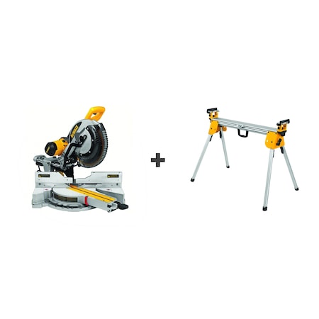 Dewalt Miter Saw, 12 in Dia, 3800 RPM DWS780/DWX724
