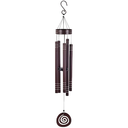 Sunset Vista Designs Vista Classics Galaxy 41'' Brown Wind Chime 93567