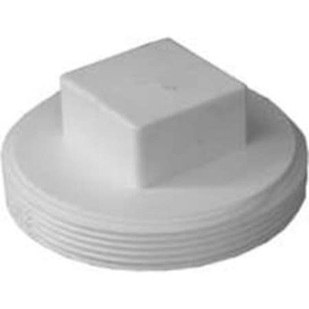 Charlotte Pipe And Foundry PVC 001061200HA 4IN MPT PLUG PVC DWV PVC 00106 1200HA