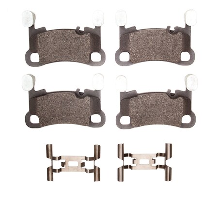 Dynamic Friction Co DFC HybriDynamic Brake Pads Hrdwr Kit 4000-2166-01