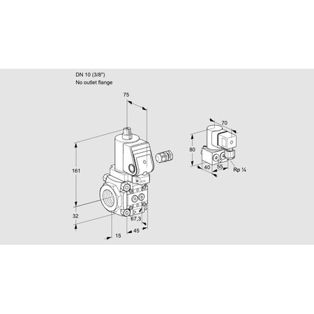 Honeywell Kromschroder VAS110/-R/NWSR KS88025695