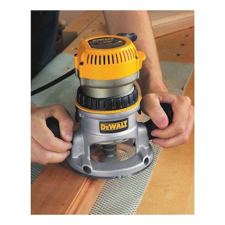Black+Decker DEWALT DW616K FIXED BASE HEAVY DUTY EVS ROUTER KIT, DUST SEALED SWITCH, .25, .5 CHUCK, 24500 DW616