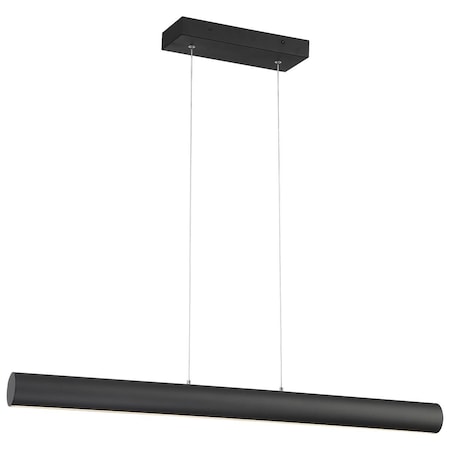 Or 24891LEDD-MBL-ACR Carmel 48 in. Matte Black Island LED Ceiling Light, Acrylic Lens OR1681082