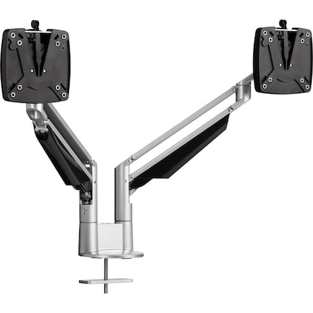 Novus Duo Monitor Arm Set, Silver 990+4019+000