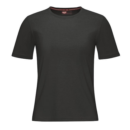 Red Kap Women's Work Shirt, Black, L TKW1BK