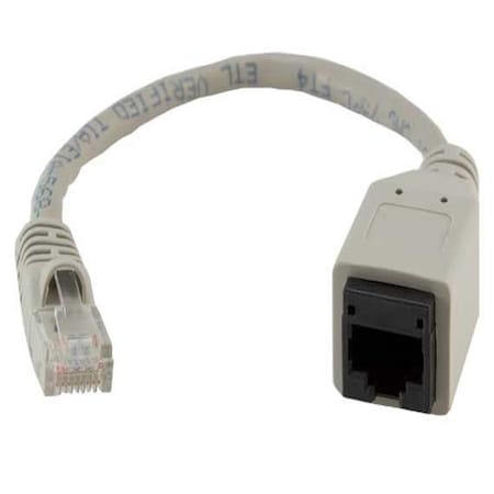 Sanoxy 7.5 Cat5e Male to Female Port Saver Network Cable Adapter SNX-CBL-LDR-C5203-3200
