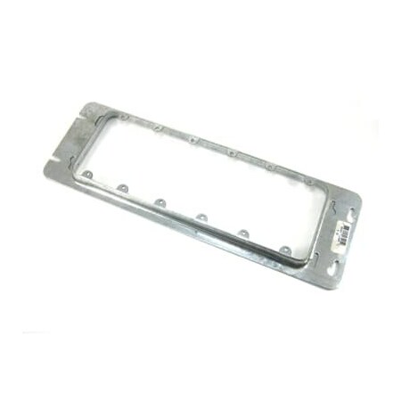 Abb Pre-Galvanized Steel 6-Gang Gang Box Cover 12-7/16" x 4-11/16" x 13/16" Raised 6GC