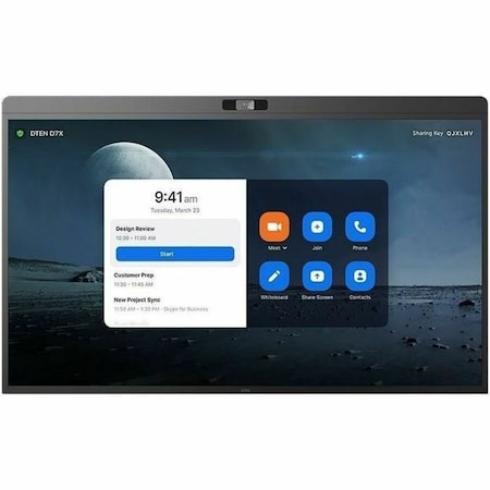 Dten DTEN D7X 75" Multi-Platform Video Conferencing & Meeting Collaboration Solution DBR1475E