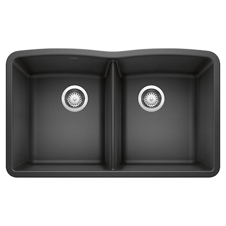 Blanco Diamond Equal Double Bowl, Anthracite 440184