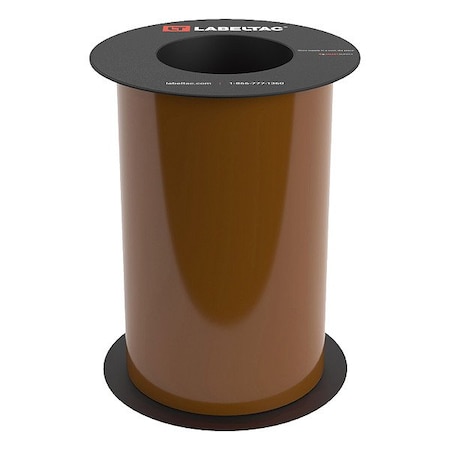 Creative Safety Supply LabelTac 9 Standard Supply, Brown LT810-C