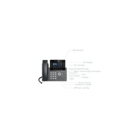 Grandstream The Grp2615 Is A 10-Line Carrier-Grade Ip Phone Designed w/ GRP2615