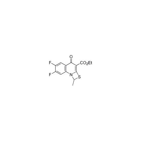 Ak Scientific Ethyl 6, 7-difluoro-1-methyl-4-oxo-4H-[1, 3]thiazeto[3, 2-a]quinoline-3-carboxylate (5g), CAS 113046-7 I875-5g