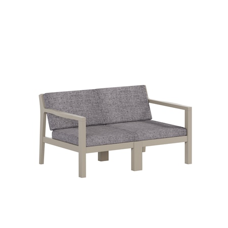 Polybird BREEZE DEEP SEAT LOVESEAT.     WEATHERWOOD POLYBIRD P108-WW-CASL