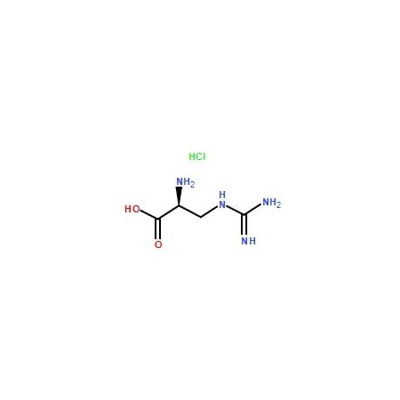 Ak Scientific L-2-Amino-3-guanidinopropionic acid hydrochloride (25mg), CAS 1482-99-1 X3165-25mg