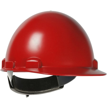 Dynamic Cap Style Smooth Dome Hard Hat w/Heat Resistant ABS/Polycarbonate Shell, 4-Point Textile Suspension 280-HP841SR-15