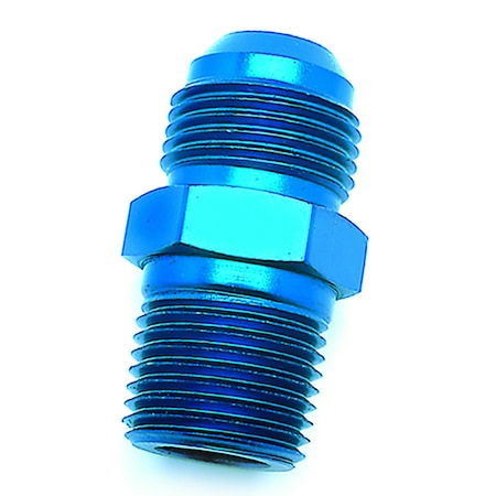 Speedfx Adapter Fitting, Blue Anodized Aluminum 561086