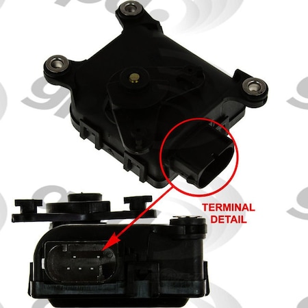 Global Parts Distributors HVAC Actuator 1712280
