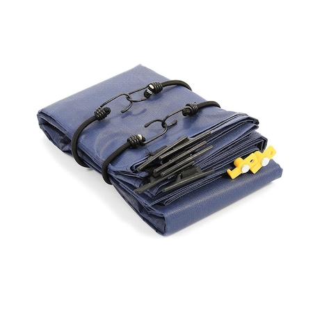 Camco RV Awning Shade Kit - Blue C1W-51452