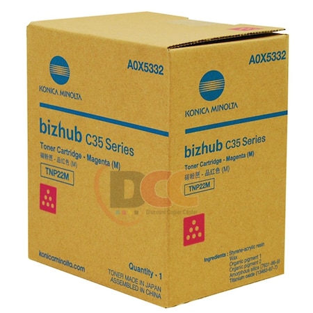 Konica Minolta Konica Br Bizhub C35 1Tnp22M Sd Magnta Toner KNIA0X5332