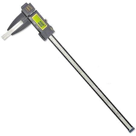 Igaging iP65 Heavy Duty Carbon Fiber Digital Caliper, 5.9in Jaw Length, 60in/1500 mm Range 100-765-60