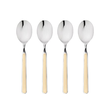 Mepra Fantasia American Coffee Spoon Set - 4 Pcs. - Vanilla 10L644426