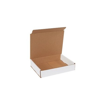 Bubblefast 50-10 x 8 x 2'' White Corrugated Mailers, 50PK BFM1082