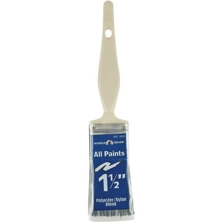 Linzer Paint Brush, 1-1/2 in W, 2-1/4 in L Bristle, Varnish Handle 1820-1.5