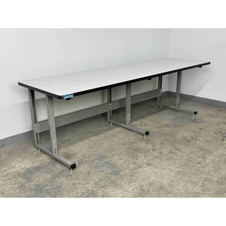 Stackbin Workbenches, 96" W, 32" Height, 1000 lb. E9636-T-2011-VB