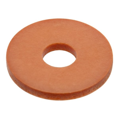 Zoro Select Flat Washer, For Screw Size 1/4 in , Phenolic Resin Not Applicable Finish, 25 PK Z8411
