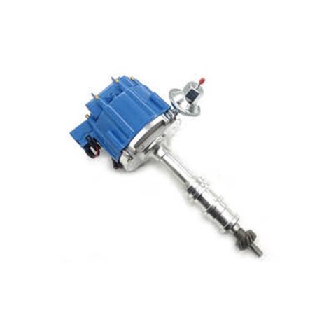 Absurdo HEI Ignition Distributor Cap with 65K Coil for Ford FE 352-428, Red AB2192399