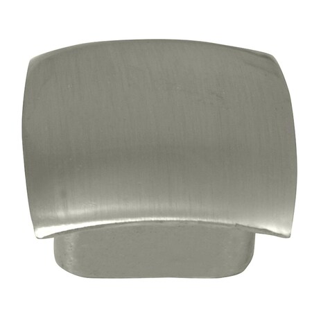 Grilltown 1.5 in. Aventura Square Knob - Satin Nickel GR534295