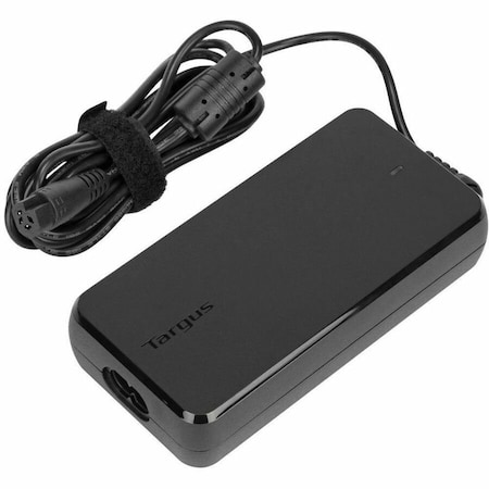 Targus Laptop Charger with USB Fast Charging Port - 90 W - 5 V DC Output - 2.10 A - Black APA32US