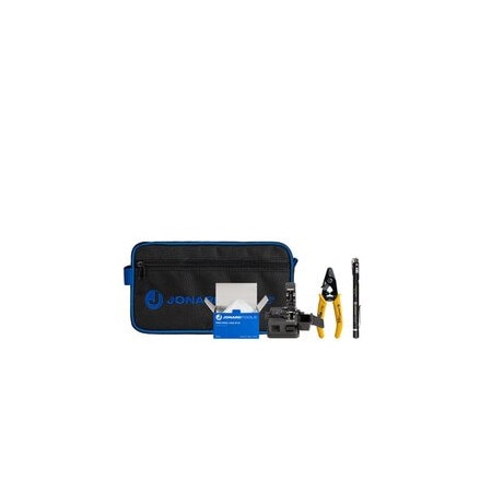 Cable Wholesale Fiber Optic Connector Clean & Prep Kit+ - Jonard Tools TK-184A 90J1-00078