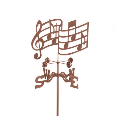 Classic Accessories Musical Notes Weathervane with Deck Mount VE2096755
