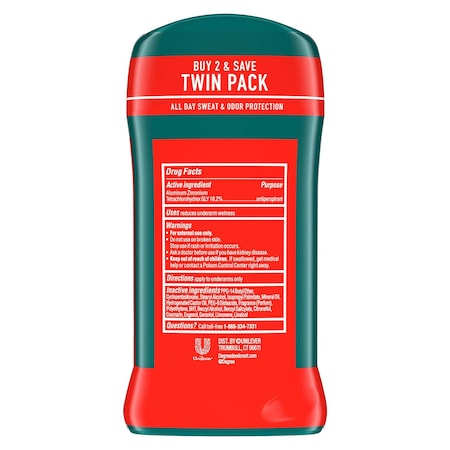 Degree Men Original Protection Sport Antiperspirant Deodorant, Twin Pack, 5.4 Ounce, 6PK 69784624