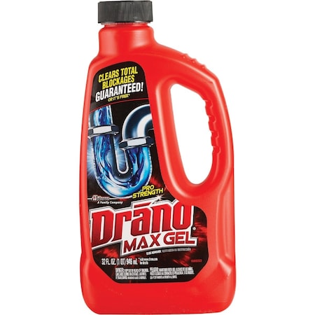 Drano 32 Oz. Max Gel Drain Clog Remover 117