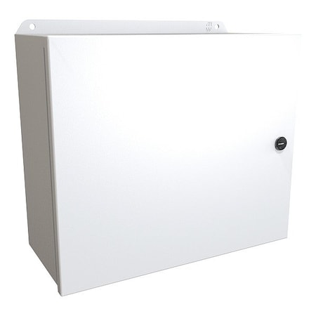 Hammond Latches Electrical Enclosure, 12 in H, 6 in D, 14 in W, 12, 13, 3R, 4, Steel EJ12146LG