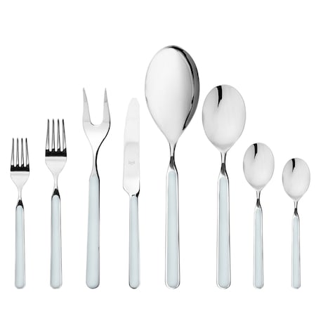 Mepra Fantasia Flatware Set - 43 Pieces - Light Blue 10A622043